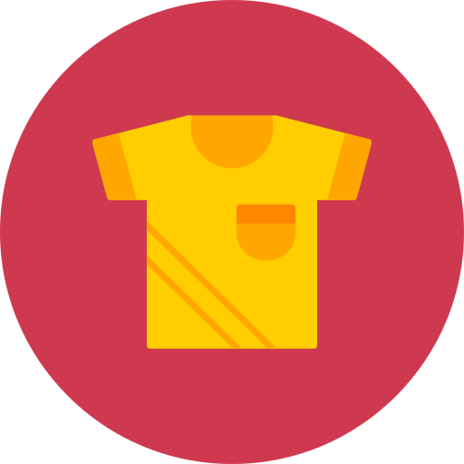 Tshirt Generic color fill icon