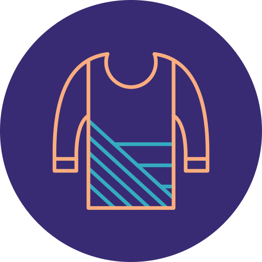 Sweater Generic color fill icon