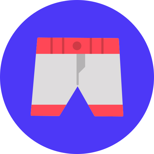 Shorts Generic color fill icon