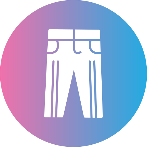 pantalones Generic gradient fill icono