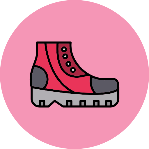 긴 신발 Generic color lineal-color icon