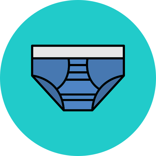 Underwear Generic color lineal-color icon