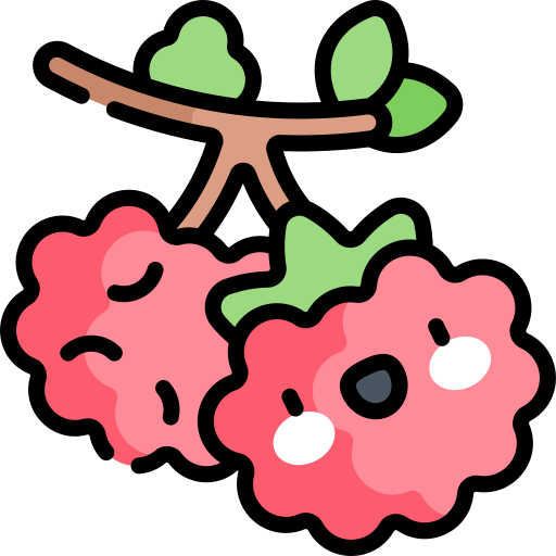 Thimbleberry Kawaii Lineal color icon