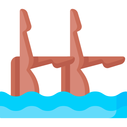 pływanie synchroniczne Special Flat ikona