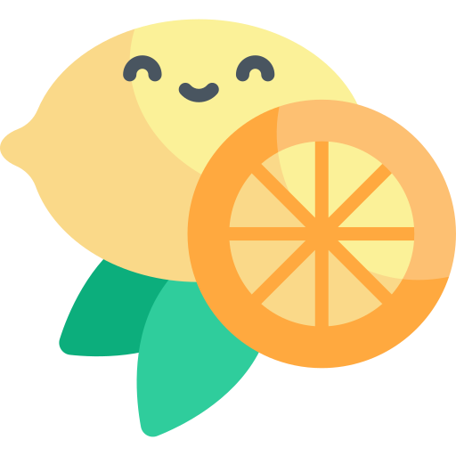 Lemon Kawaii Flat icon