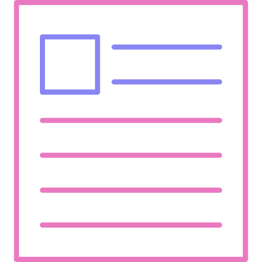 소식 Generic color outline icon