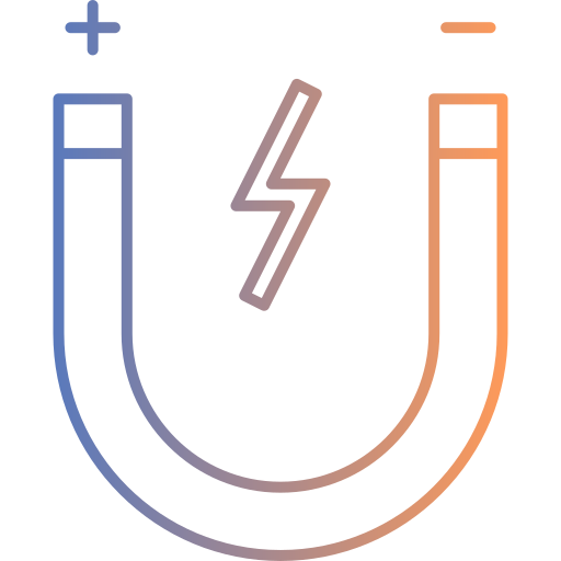 magnete Generic gradient outline icona