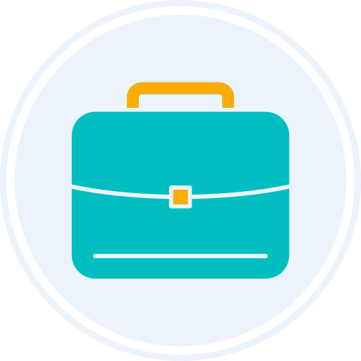 Briefcase Generic color fill icon