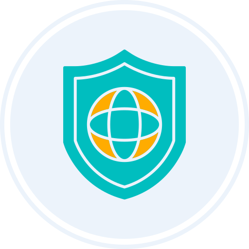 Protected network Generic color fill icon