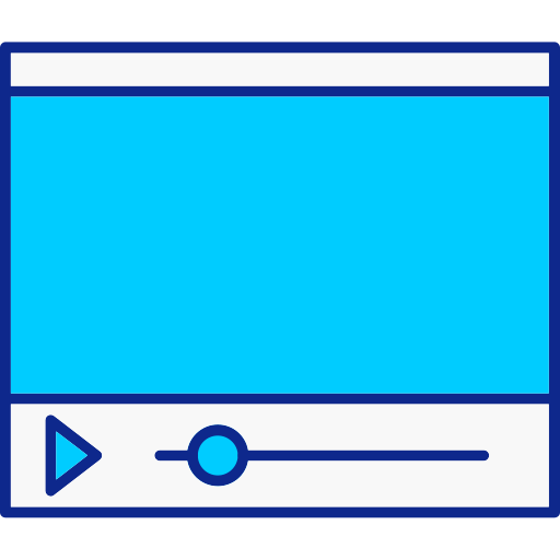 online-streaming Generic color lineal-color icon