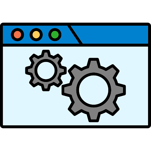 configuración del navegador Generic color lineal-color icono
