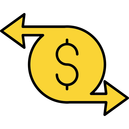 transfer pieniędzy Generic color lineal-color ikona