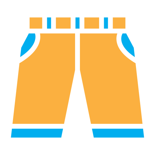 pantaloncini Generic color fill icona