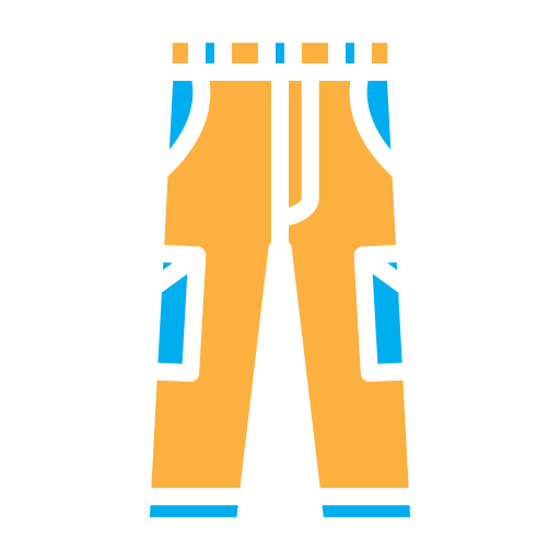 Длинные брюки Generic color fill иконка