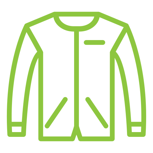 Jacket Generic color outline icon