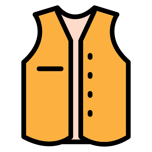 gilet Generic color lineal-color Icône