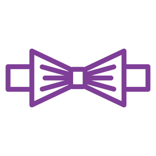 gravata borboleta Generic color outline Ícone