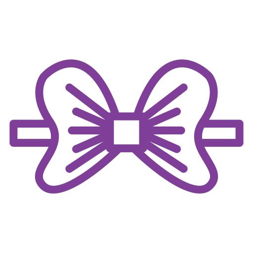 vlinderdas Generic color outline icoon