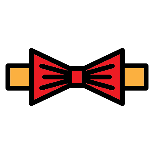 corbata de moño Generic color lineal-color icono