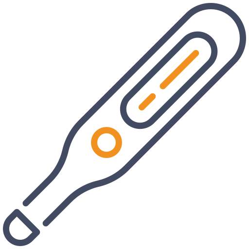 thermometer Generic color outline icon