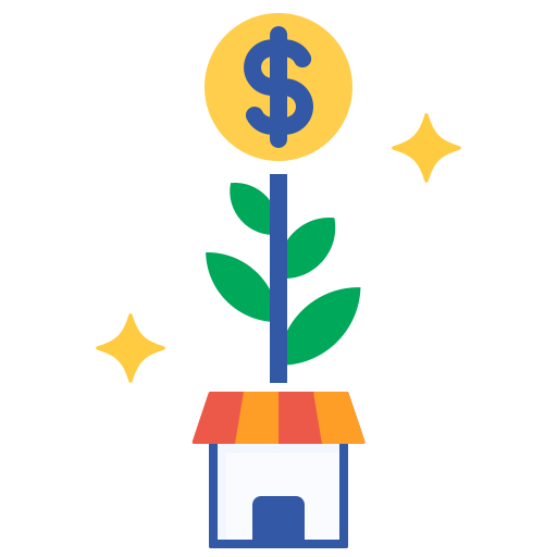 Business growing Generic color fill icon