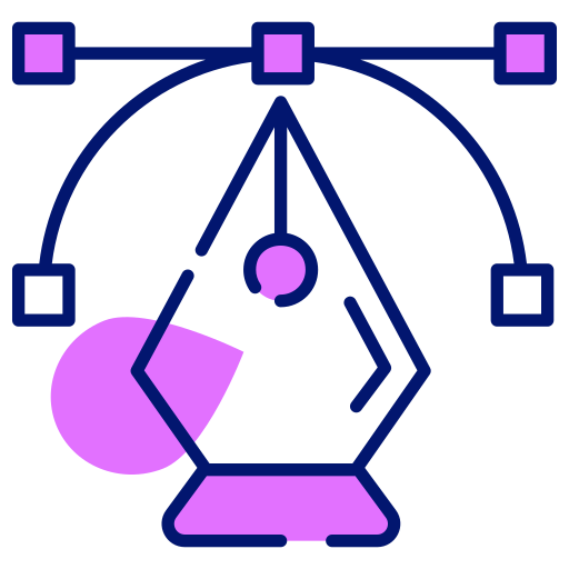 Безье Generic color lineal-color иконка