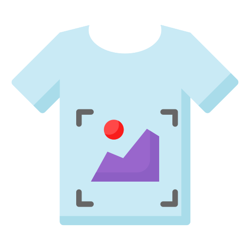 tシャツのデザイン Generic color fill icon