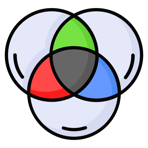 schemat kolorów Generic color lineal-color ikona