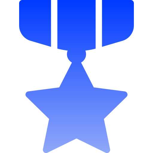 Медаль Generic gradient fill иконка