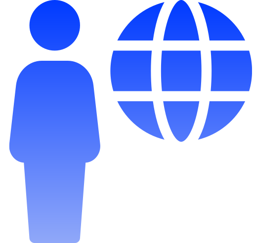 글로벌 Generic gradient fill icon