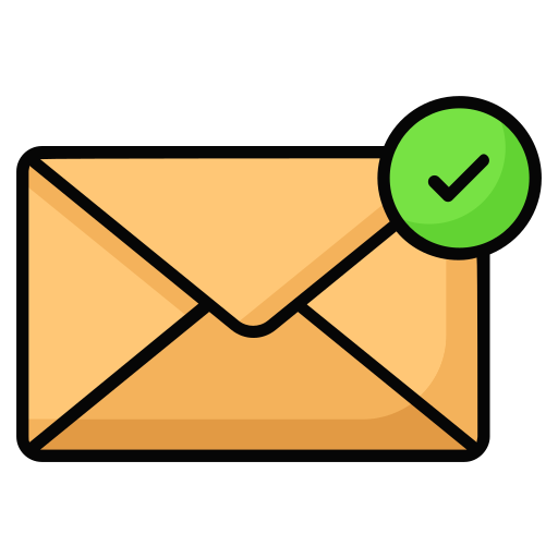 Check mail Generic color lineal-color icon