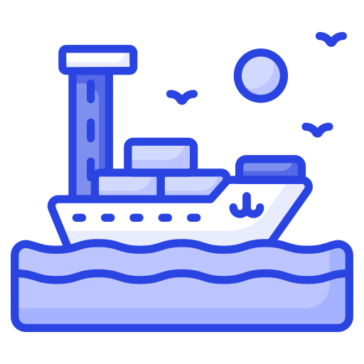 barca da carico Generic color lineal-color icona