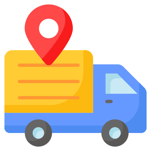 Cargo location Generic color fill icon