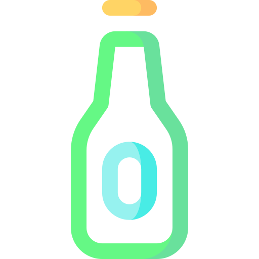 Beer bottle Special Flat icon