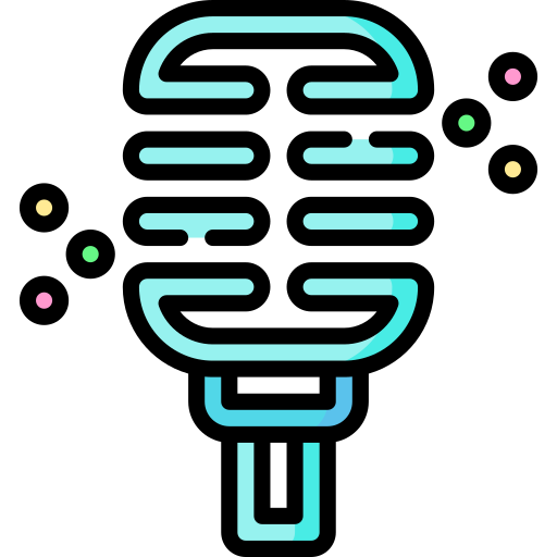 karaoke Special Lineal color icon