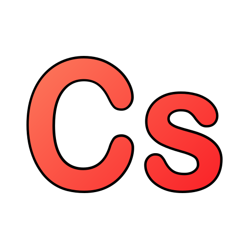 cäsium Generic gradient lineal-color icon