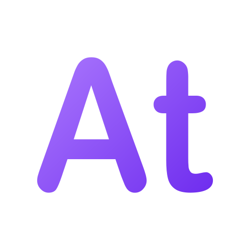 Astatine Generic gradient outline icon