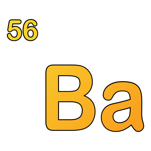 Barium Generic gradient lineal-color icon