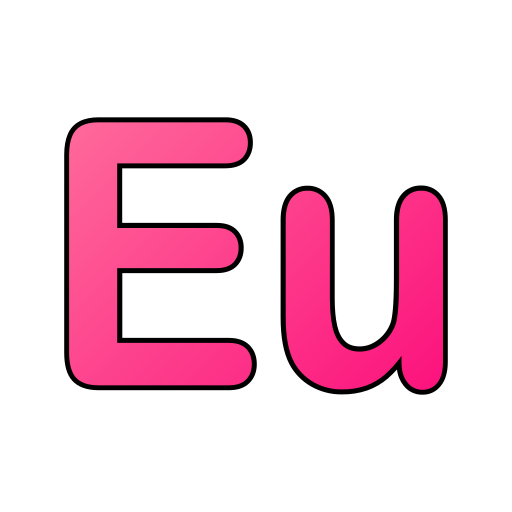 europium Generic gradient lineal-color icoon