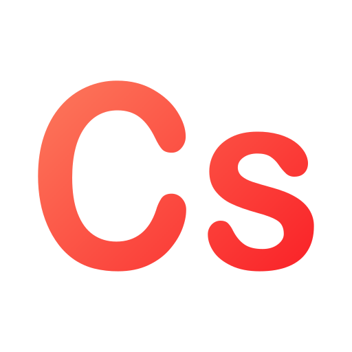 cesium Generic gradient outline icoon