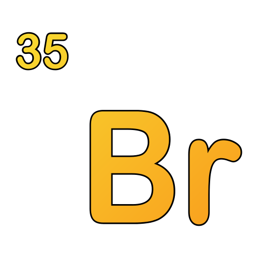 Bromine Generic gradient lineal-color icon
