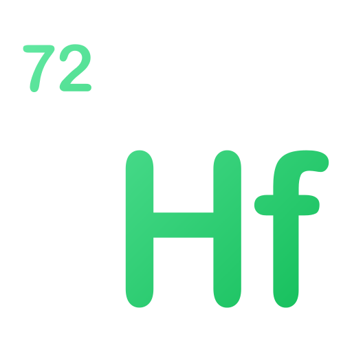 ハフニウム Generic gradient outline icon