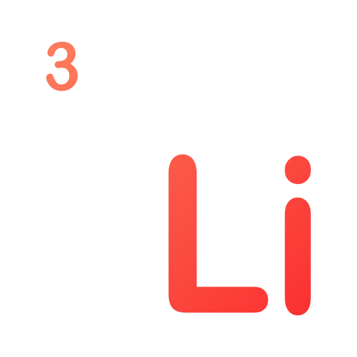 litio Generic gradient outline icono