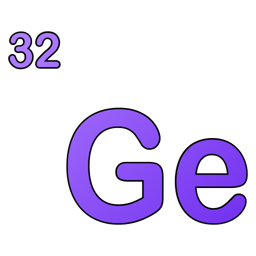 ゲルマニウム Generic gradient lineal-color icon