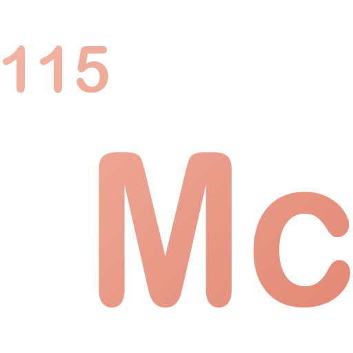 モスコビウム Generic gradient outline icon