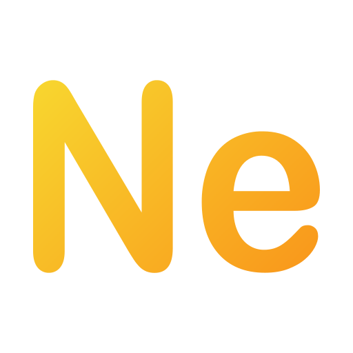 neon Generic gradient outline icoon