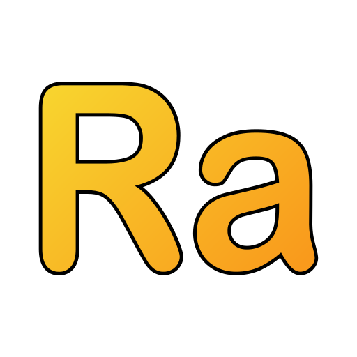 radium Generic gradient lineal-color icoon