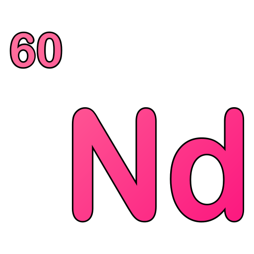 neodímio Generic gradient lineal-color Ícone