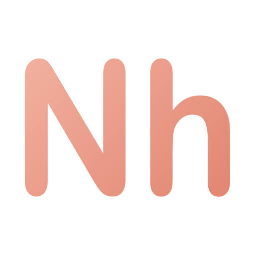 nihonium Generic gradient outline icona