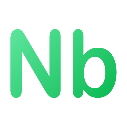 Niobium Generic gradient outline icon